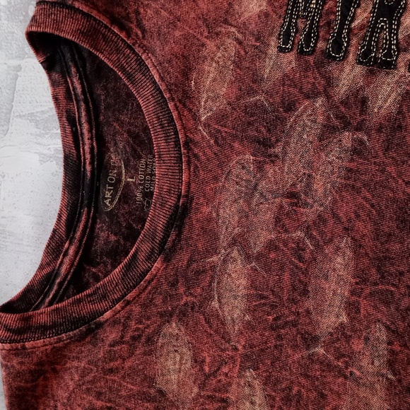 Vintage Big Print Swordfish Myrtle Beach T-Shirt - Picture 6 of 7